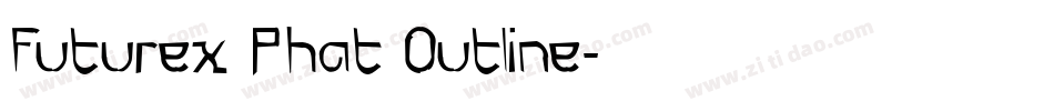 Futurex Phat Outline字体转换